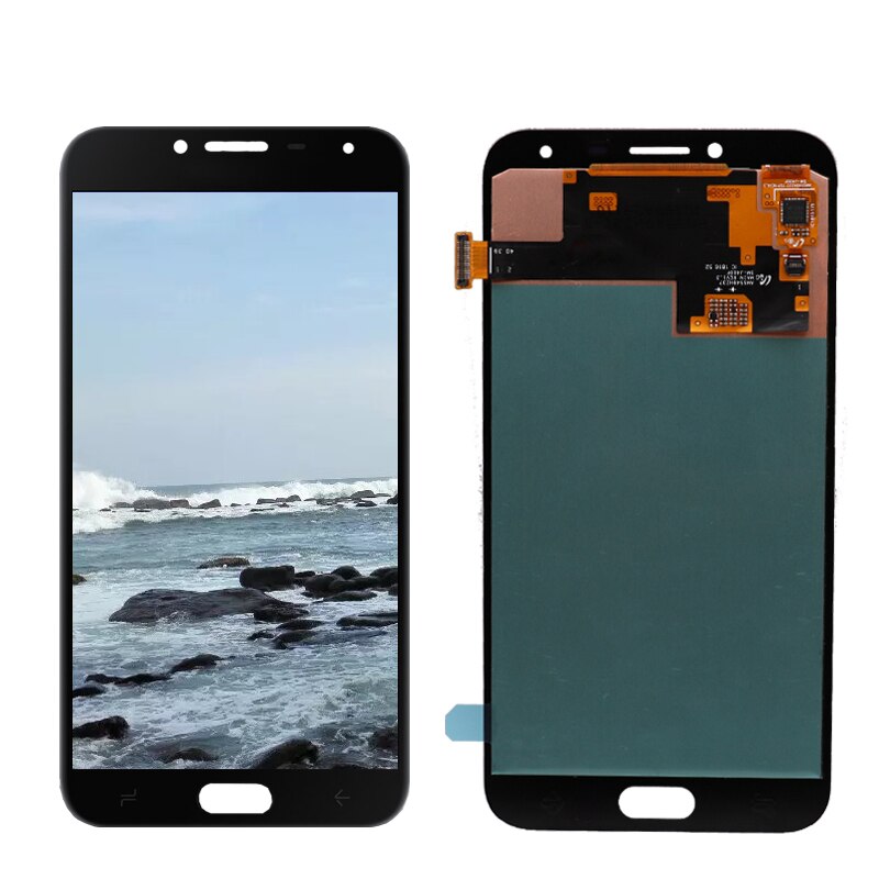 Super Amoled J400 LCD Voor Samsung Galaxy J4 J400 J400F J400G/DS SM-J400F Lcd Touch Screen Digitizer Vergadering j4 LCD J400