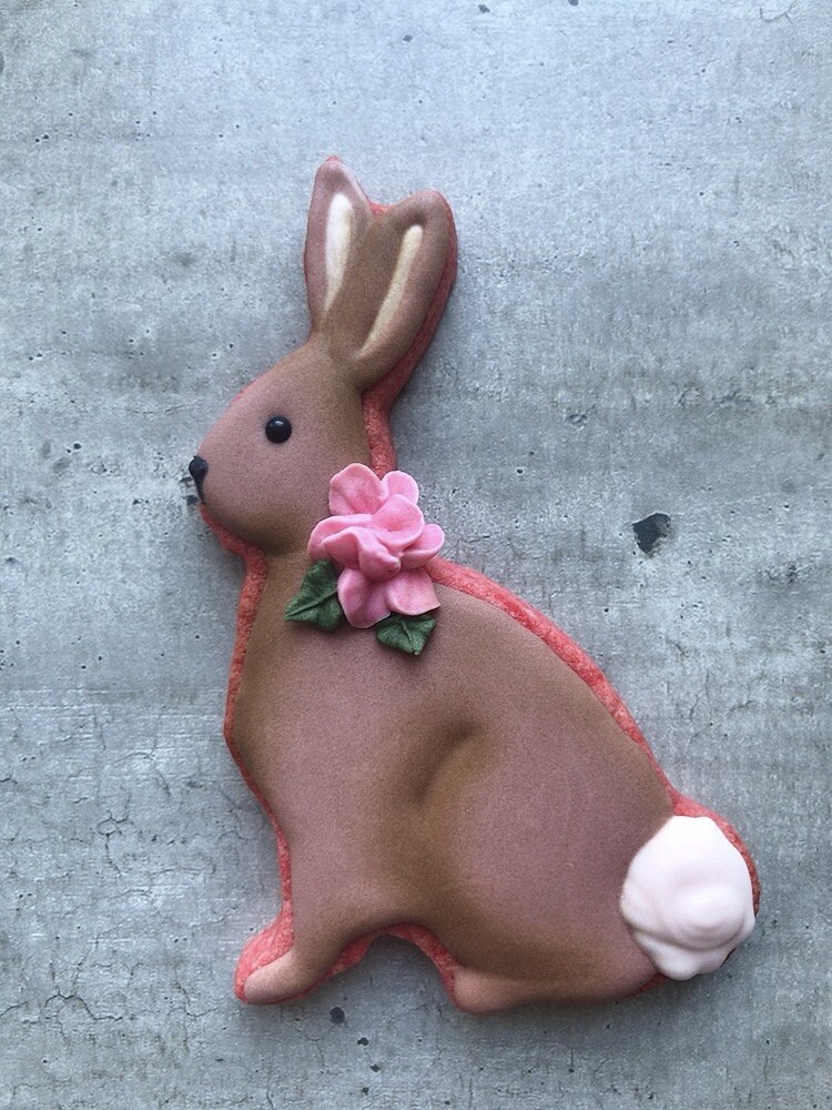 Foremka robić wykrawania ciasteczek KENIAO Królik lesisty teren zwierzę kremówka/chleb/kanapka/foremki robić ciastek dla dzieci-7.8x12.4 cm-stal nierdzewna