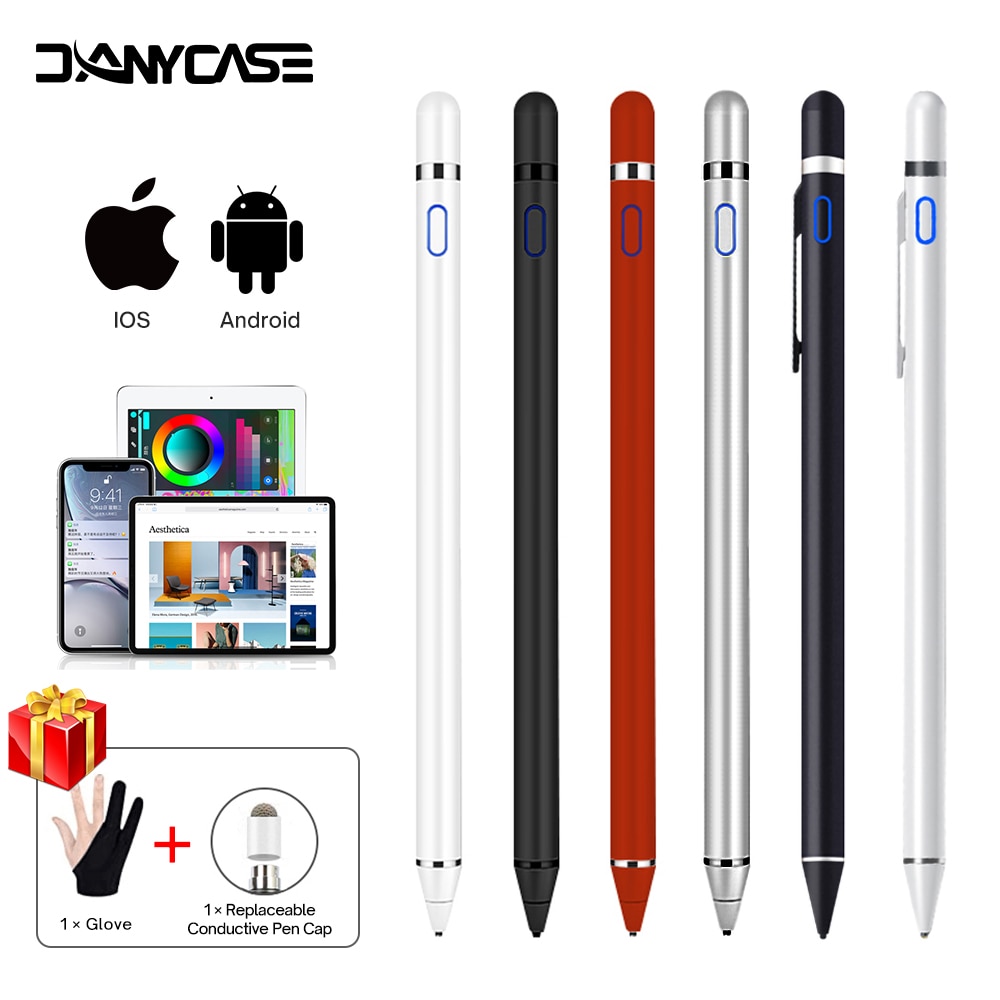 Lápiz Stylus para Apple, lápiz táctil para teléfono, iPad Pro, Samsung, Huawei, Xiaomi, tableta móvil, IOS y Android