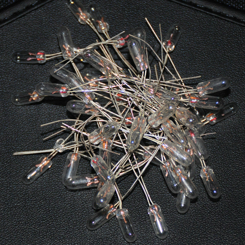 20pcs Miniature 4mm 12V Lamp Bulb Bombilla Incandescent Edison Antique 4mm Light