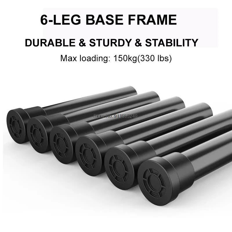 Indoor Mini Trampoline Adjustable Handle Trampoline Fitness Trampoline Cardio Trainer Load-bearing Trampoline