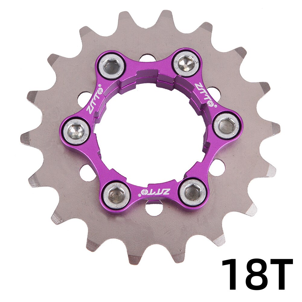 Bicycle Single Speed Freewheel Steel 16/17/18/19/20/21/22/23T 10/11 Speed HG Hub Bike Conversion Kit BMX MTB Sprocket Parts: 03