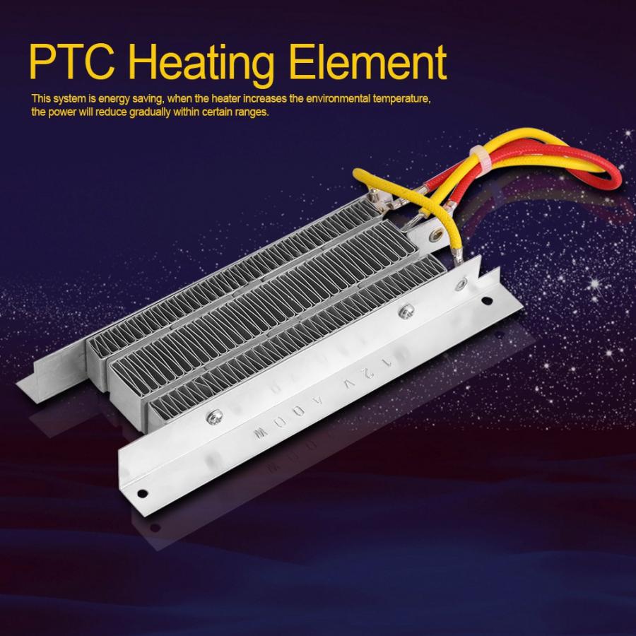 12v 400w elektrisk keramisk varmelegeme termostatisk isolering ptc opvarmningsværktøj