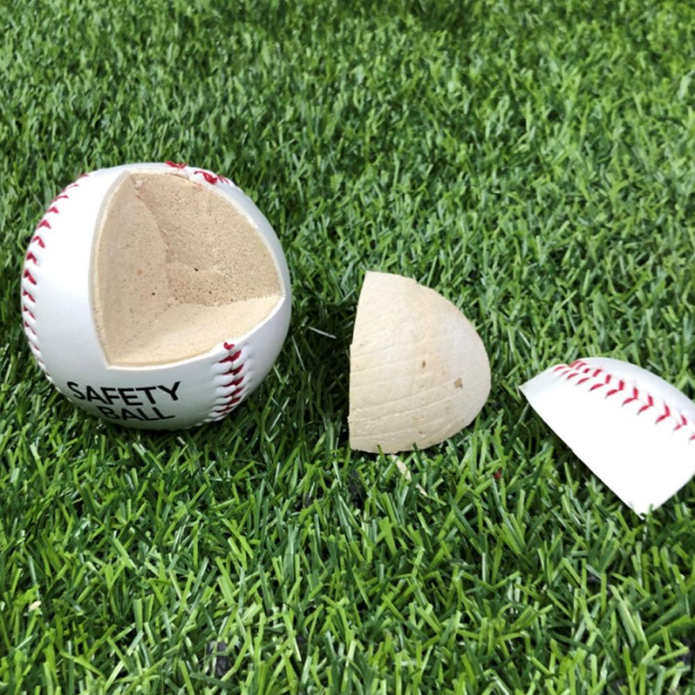 Baseballs de PVC Hechos a mano de , pelota de béisbol suave interior de goma superior, pelota de Softball, bolas de béisbol para ejercicio de entrenamiento