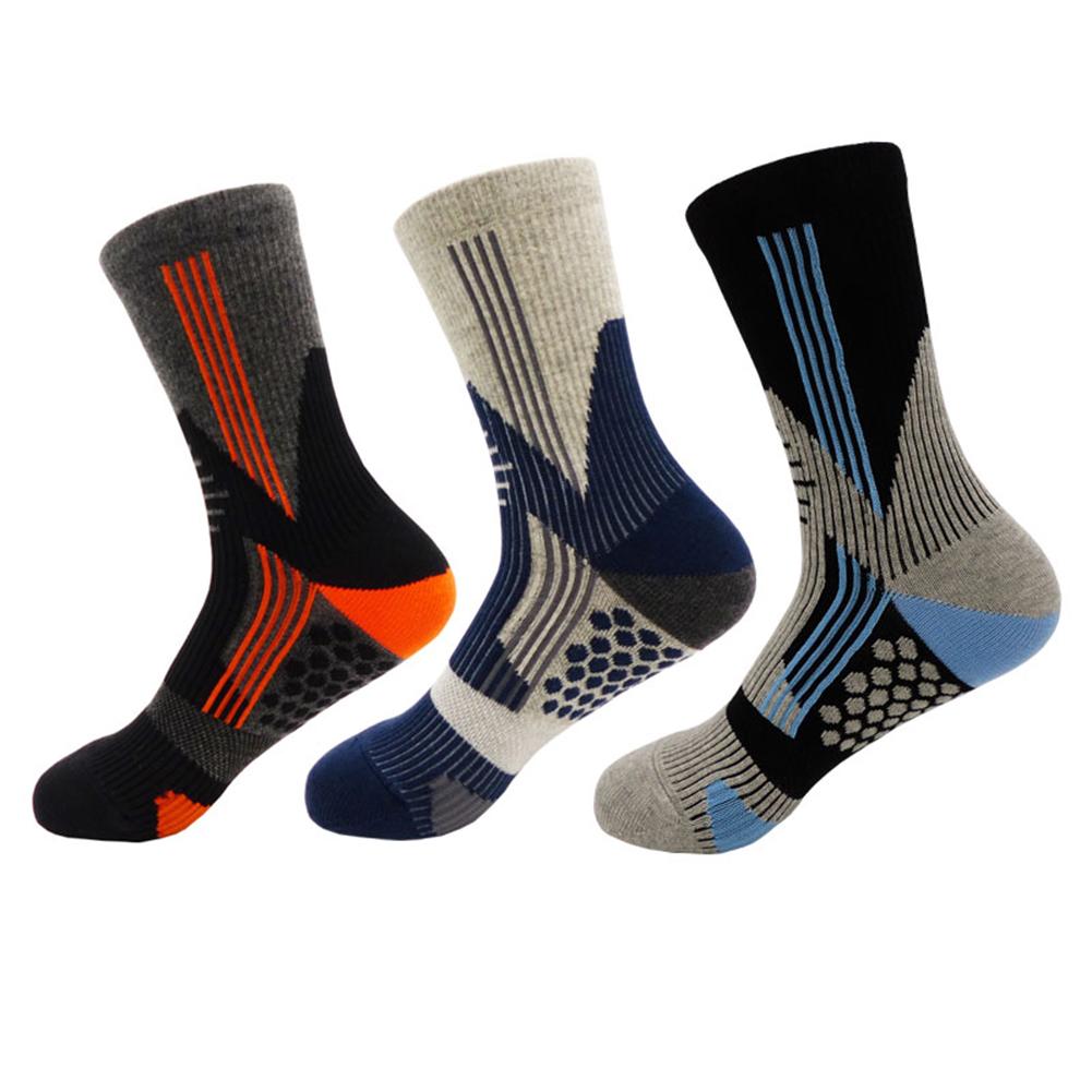 Calcetines de compresión para hombre, antideslizantes, con absorción de impacto, transpirables, para maratón, escalada de montaña