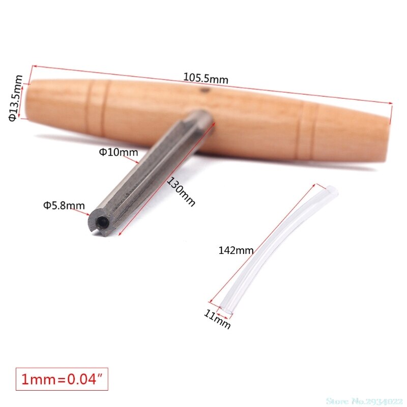 Herramienta Luthier para violín, accesorio de madera cónico para 3/4, 4/4, 1:30, ,