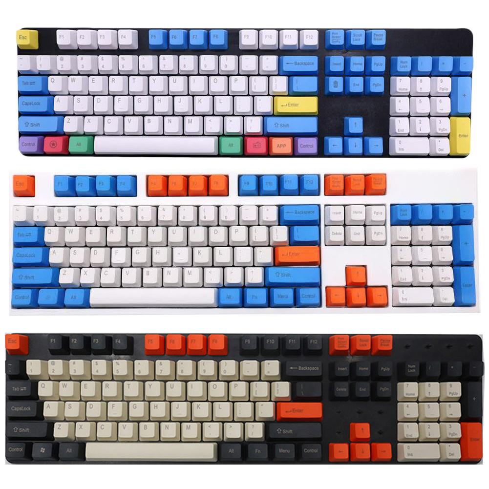 Top Printed PBT Keycap For Mechanical Keyboard 108 Keys Full Set Keycaps Keys cap