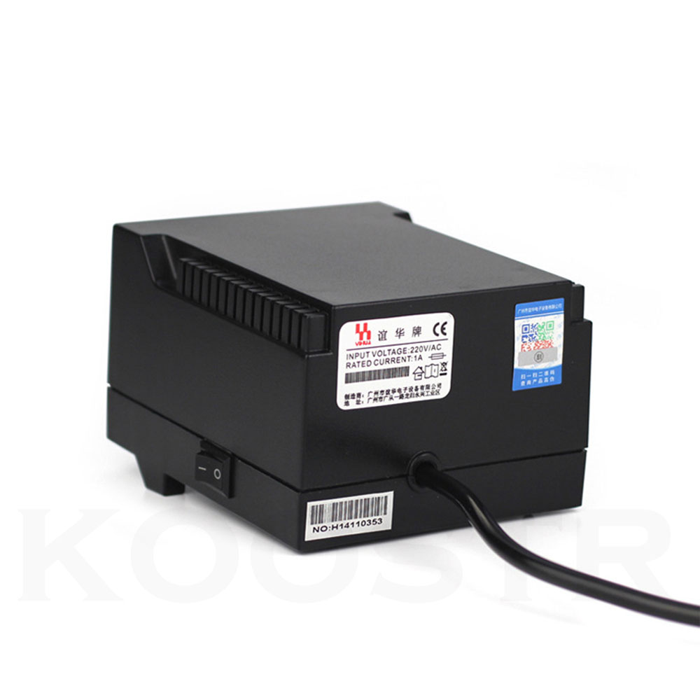YIHUA-máquina de soldadura eléctrica antiestática 936, 110V/220V, sin plomo, estación de soldadura controlada por temperatura, retrabajo, Iro