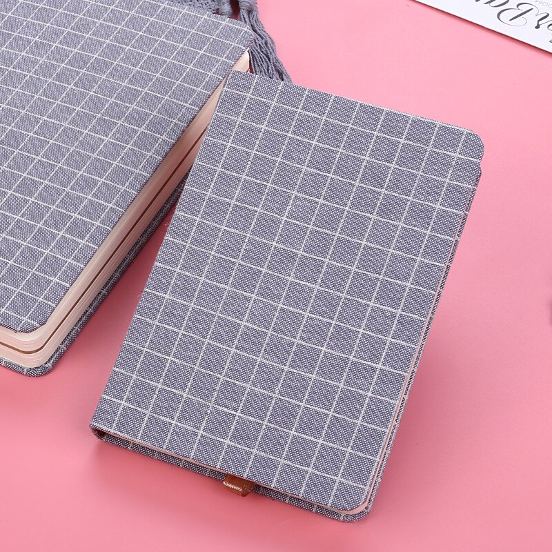 classic A5 A6 notebook lined: gray / A6