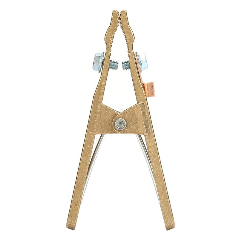 Morsetto Di Messa A Terra Per Saldatrice 300A Con Cavo 5m - Pinza Di Massa Per MMA ARC - 2