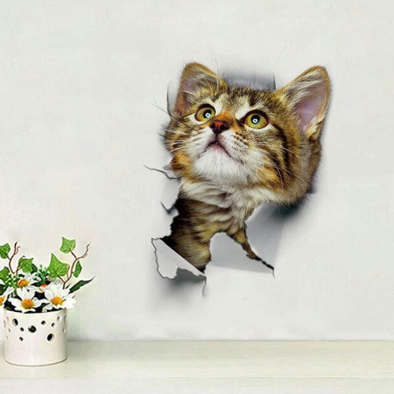 3D Cosmic Space Planet Broken Wall Stickers For Kids Rooms Bedroom Nursery Home Decoration Decals Murals Break The Wall Sticker: A1