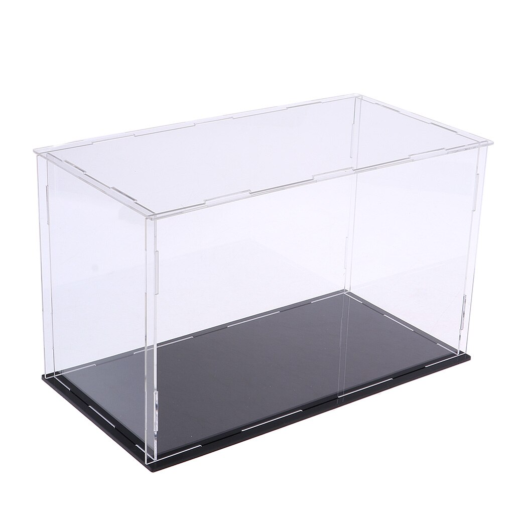 9x5x6'' Transparent Acrylic Display Case Dustproof Assembled Model Show Box