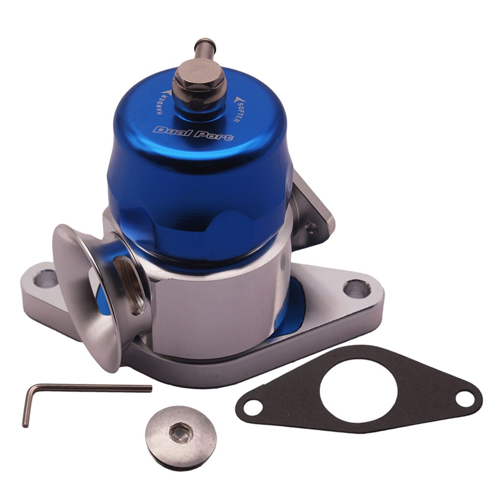 Dual Port Blow Off, Pressure Relief Valve Device Fit for Subaru STI FORESTER XT