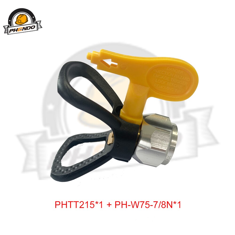 Phendo Tradetip 3 Spray Tip Voor Airless Guns Precisie Sproeikop 109 111 113 209 211 213 215 Airless Nozzle houder Tip: 215
