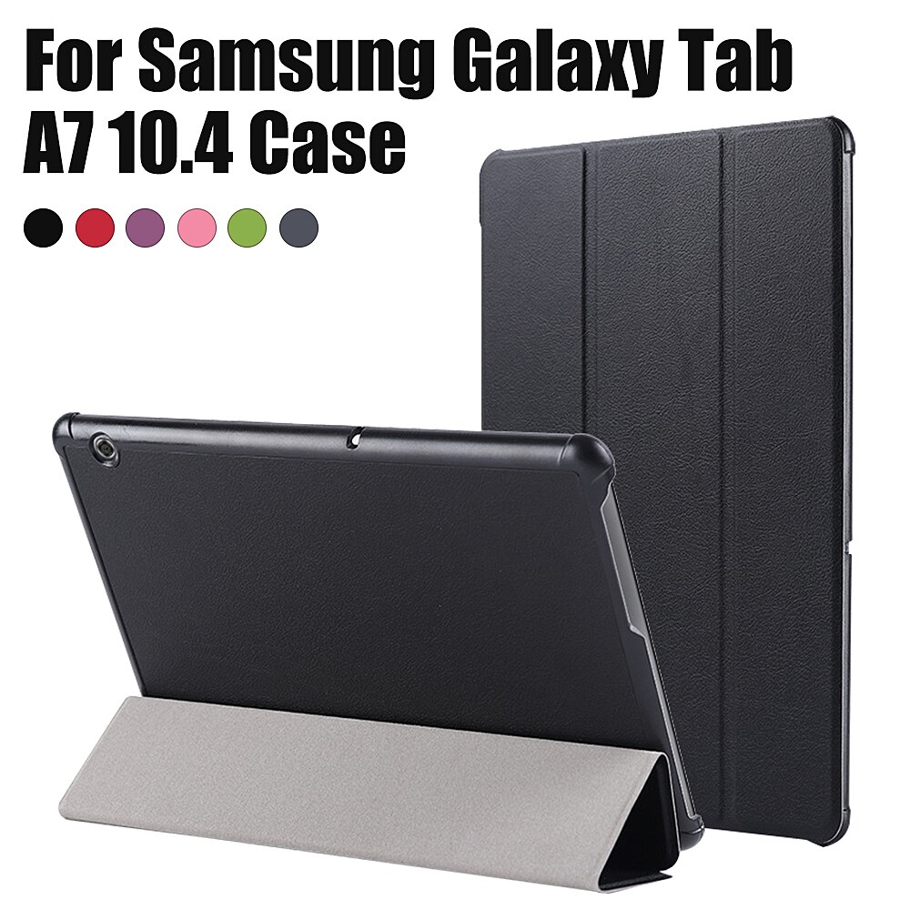 Leer Samsung Galaxy Tab A7 Case 10.4 Inch Tablet Case Voor Samsung Galaxy Tab A7 Cover SM-T500 SM-T505