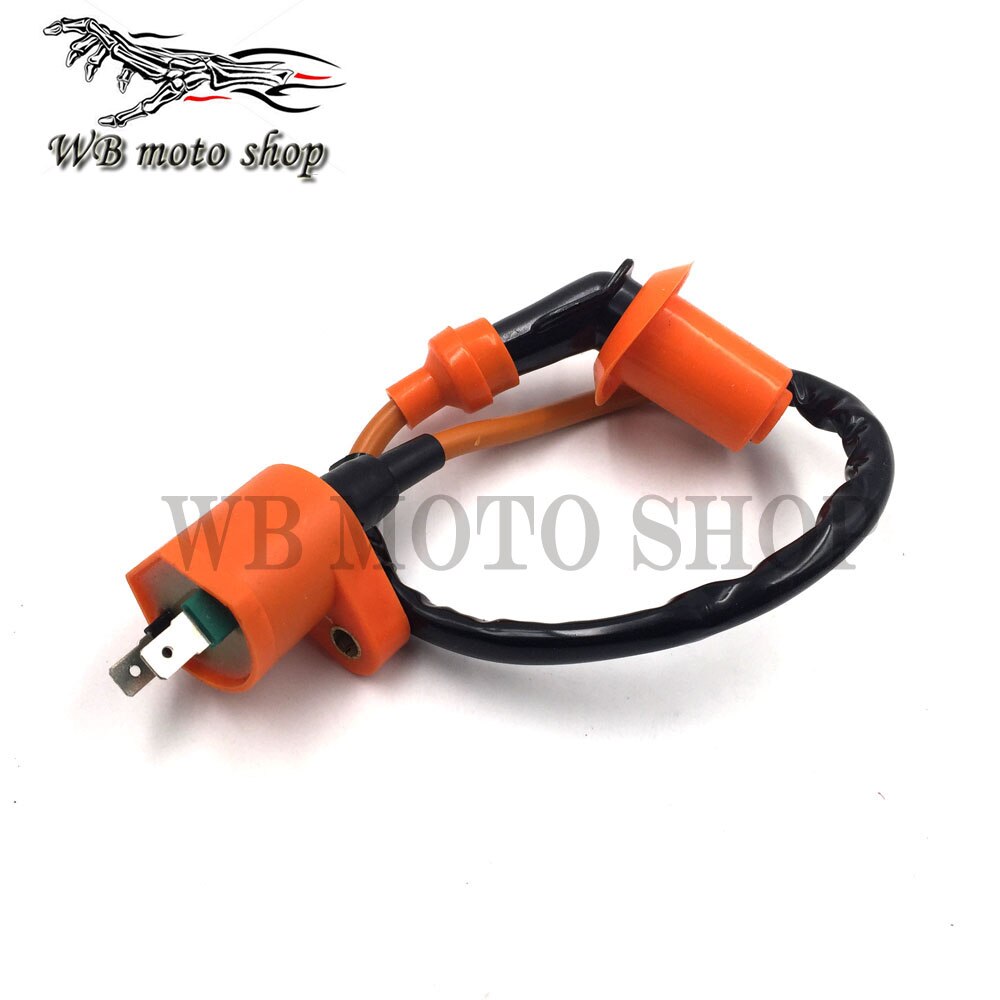 Prestaties 6 pin AC Racing CDI Box Bobine voor GY6 50cc 125cc 150cc 139QMB 152QMI 157QMJ Scooter Bromfiets ATV: High pressure bag