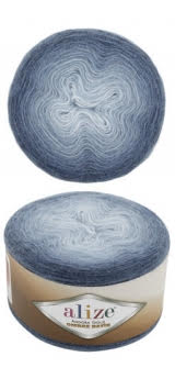 Alize Angora Goud Ombre Matik Garen 150 Gr-825 Mt 20% Wol-80% Acryl Breien Haak Breinaalden Vest-beanie-Trui: 7363