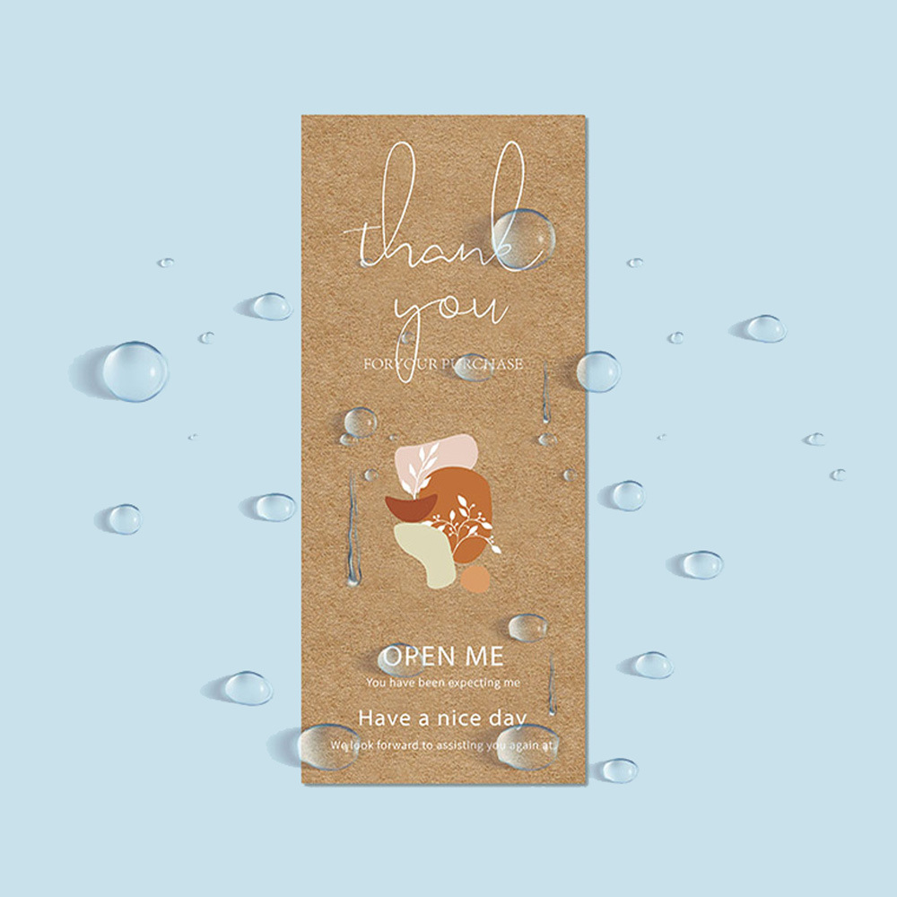 50 Teile/paket Danke Aufkleber Wasserdichte Dichtung Etiketten 6*15 Cm Verpackung Aufkleber Für Kleine Unternehmen Schmücken Aufkleber Liefert