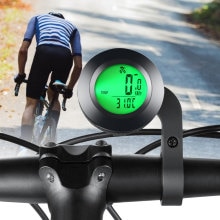 Bicycle Accessories Bicycle Stopwatch Cycling Riding Equipment Tricolor Backlight Pattern Odometer Clock Bicycle Speedometer