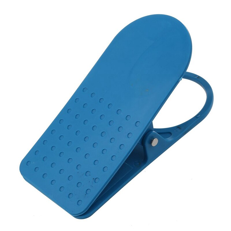 ! Table Desk Cup Clip Plastic Clamp on Table Cup Holder Clip Clamp (Random Color)