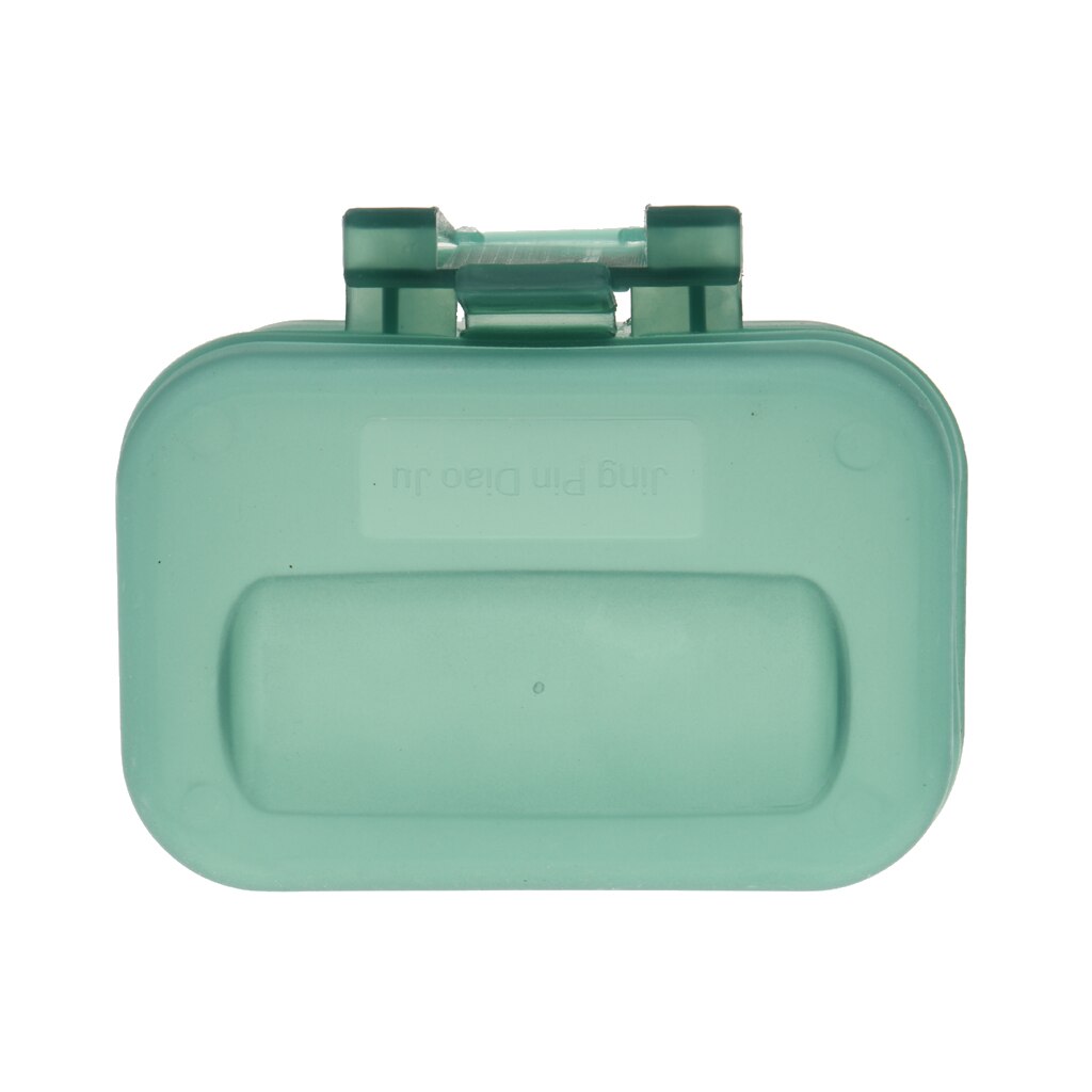 Waterproof Mini Live Bait Lures Earthworms Case Container Clip on Tackle Box/Belt