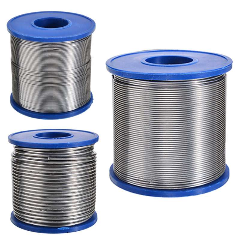 500g 60/40 Tin Lood Soldeer Rosin Core Soldeer Soldeer Wire Roll 2% Flux Reel 0.5mm- 2mm