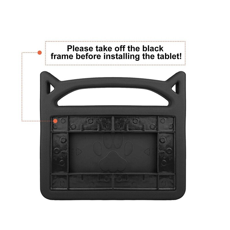 Alle Neue Kinder Fall für 7 Zoll Tablet - Kid-Proof Griff Schutzhülle mit Gebaut-In stehen für 7 Zoll Display Tablet