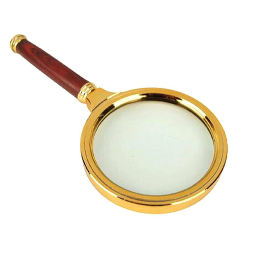 90mm/80mm/70mm/60mm Handheld 5X/10X Magnifier Magnifying Glass Loupe Reading Jewelry Eye Loupe Magnifier Repair Tool: 10X  80mm