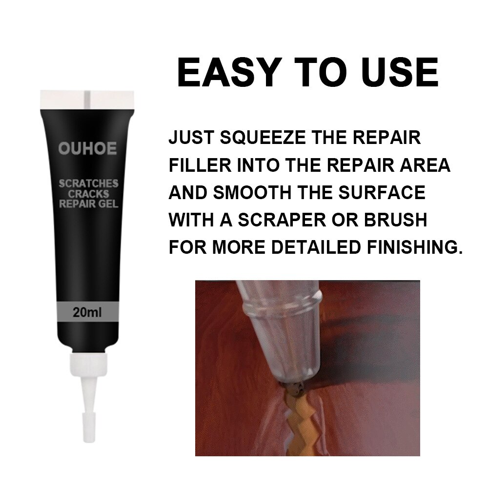 Leather Repair Kits, For Couch Leather Refurbishing Leather Scratch Repair For Couch, Boat Seats - Leather Dye Brown