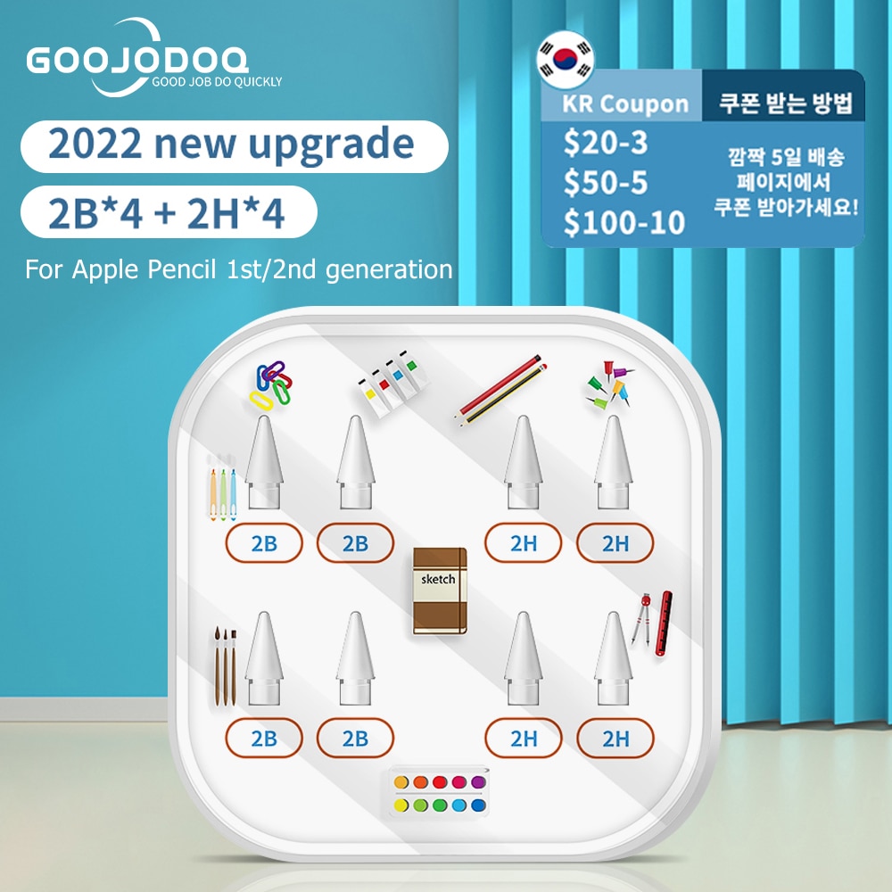 Tip for Apple Pencil Tip Nib for Apple Pencil 1st 2nd Generation Soft &amp; Hard Nib for iPad Pencil Tip Used for 4 Years