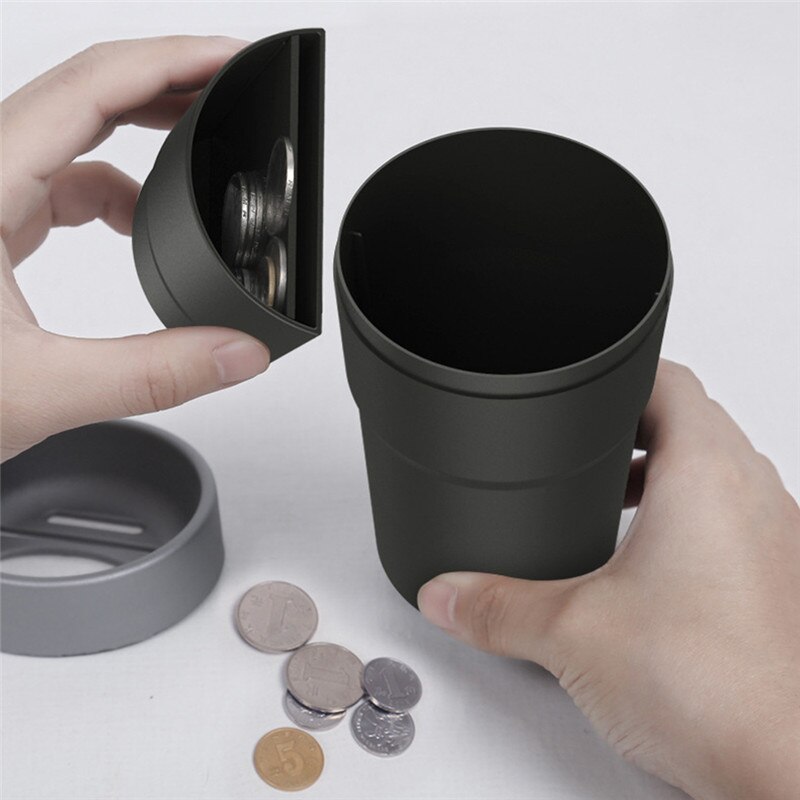 Car Tissue Box Car four-in-one multi-function storage bucket car trash can tissue box change cans card holder storage tube