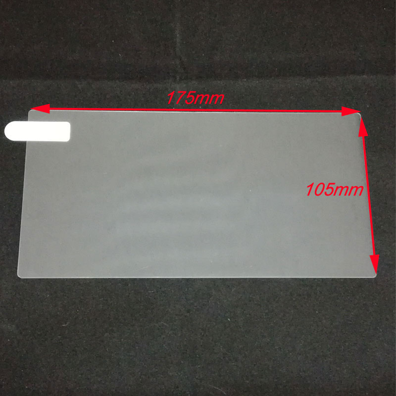 7" 8" 9" 10" Universal Tempered Glass Screen Protector Film for Tablet Ereader Ebook car gps Navigation DVD Stereo Radio: 175x105mm