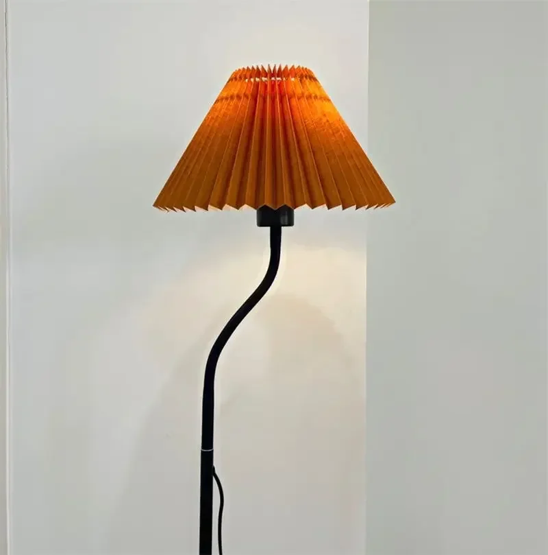 Plissert lampeskjerm lysdeksel japansk stil stoff bordlampe takdekor lampeskjermer belysningstilbehør