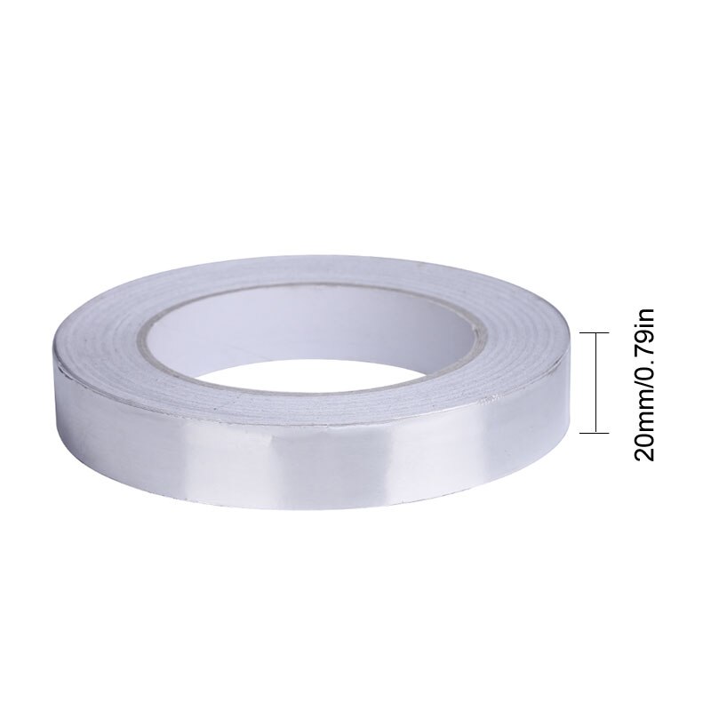 40m Aluminium Foil Tape BGA Heat-resistant Foil Tape High Temperature Resistant Foil Adhesive Tape: Red