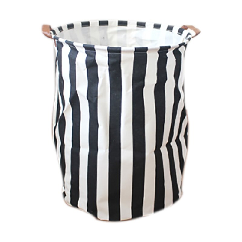 Opvouwbare kleding speelgoed wasmand organizer opvouwbare wasmand speelgoed ronde opbergbak grote capaciteit: Default Title