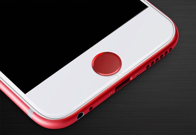 Antirr-legering touch id-knopbeschermersticker voor toetsenbord voor iphone 7 6s 6 5 5s se vingerafdrukontgrendeling touch