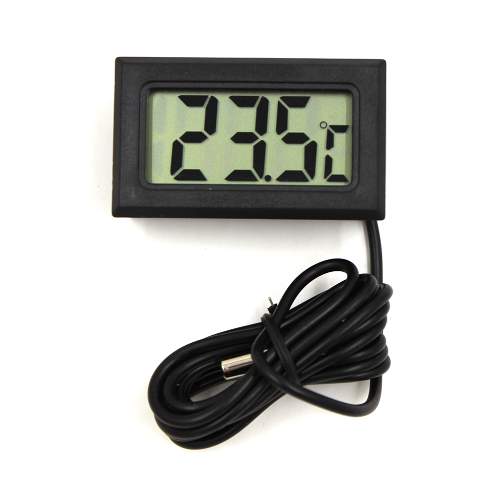 Digital LCD Display termostato digital Temperature Tester Thermometer mit Sensor weather station Automatic Control
