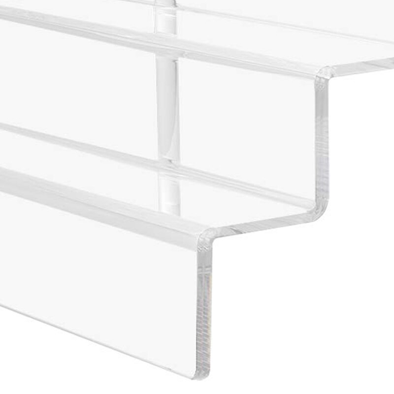 3 Tier Acrylic Cupcake Display Stand Cake Display Stand Desserts Holder Collections Organizer and Cosmetic Items Shelf Small Pla