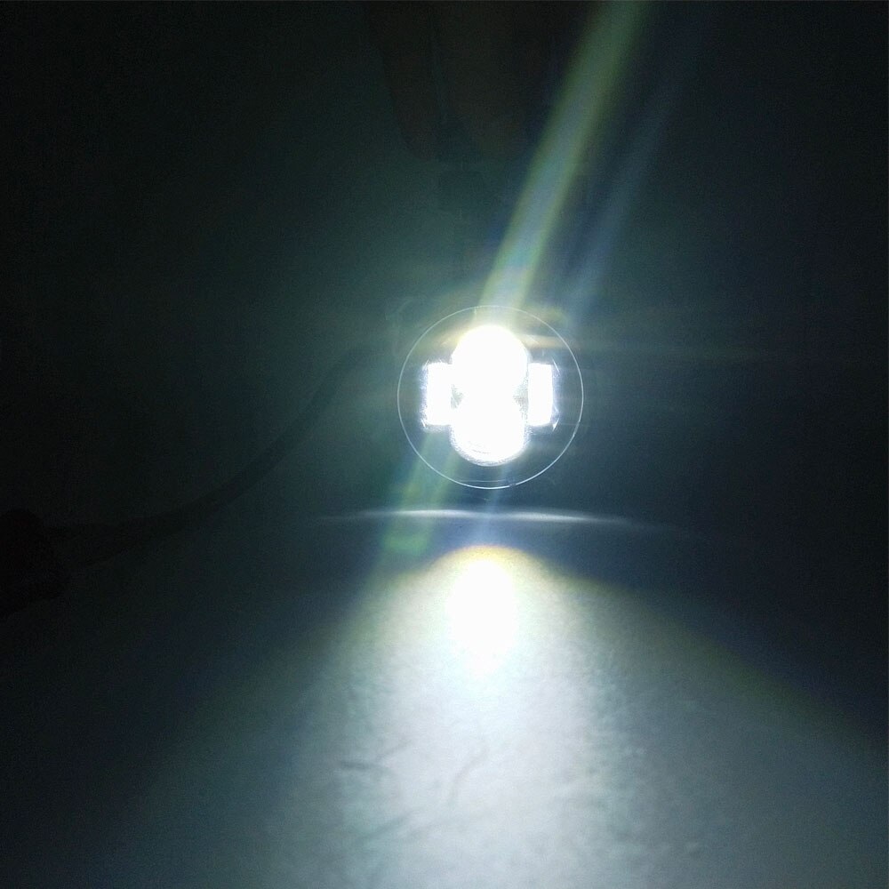 Universal Motorcycle LED Headlight Projector Lens ATV Scooter Driving Light DRL For Cafe Racer Light Auxiliary Spotlight Lamp.