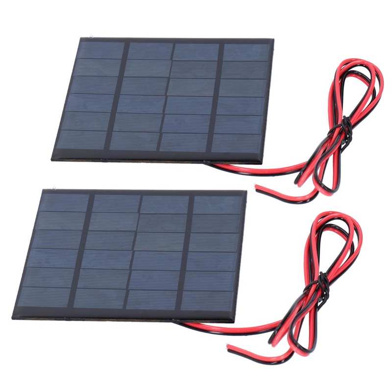 Testing Equipment Battery Capacity Tester Mini Solar Power Module Epoxy Panel with 100cm Cable Electronic Accessories DC