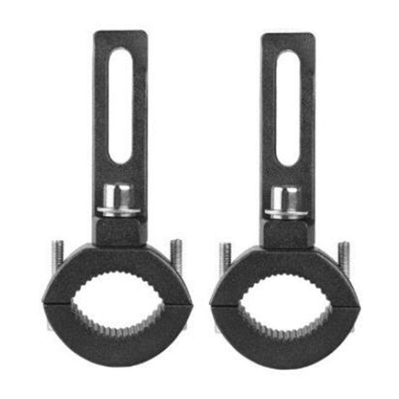 2PCS Universal Motorcycle Headlight Mount Bracket Adjustable Headlamp Holder Fork Clamp Mounts