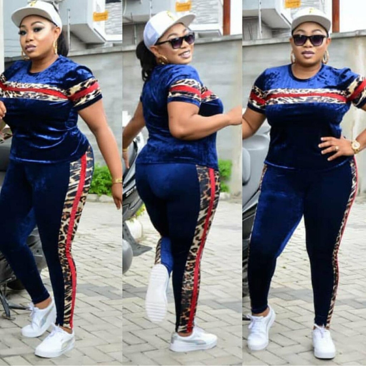 2 Piece Sets African Sets For Women African Print Elastic Bazin Baggy Pants Rock Style Dashiki Famous Suit Lady Outfits