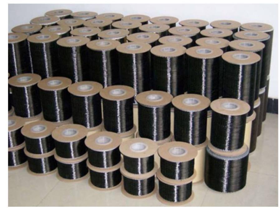 L 10meters Width 10cm Building reinforced carbon fiber cloth, high temperature resistant,reinforced carbon fiber tape material.