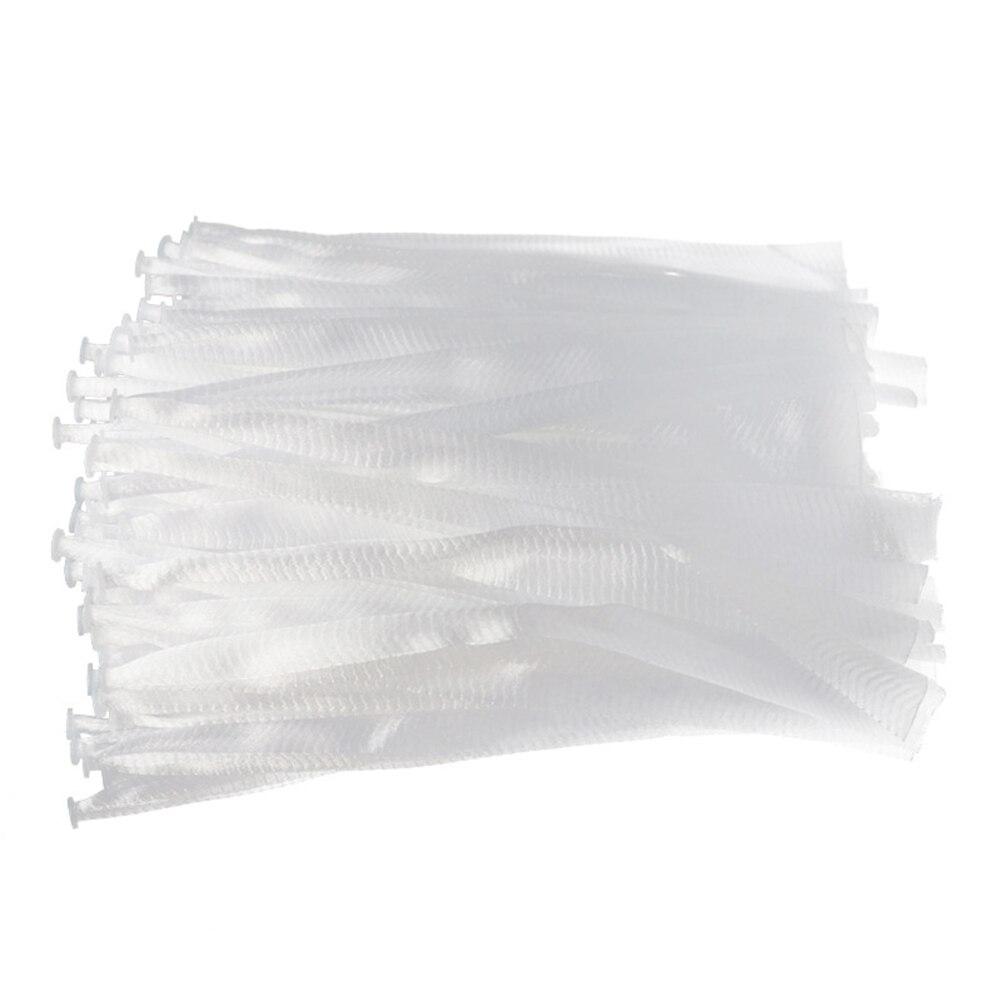 100 Stks/set Douche Riool Afvoerputje Zeef Mesh Wegwerp Aanrecht Filter Douche Filter Bad Stopper Afvoerputje