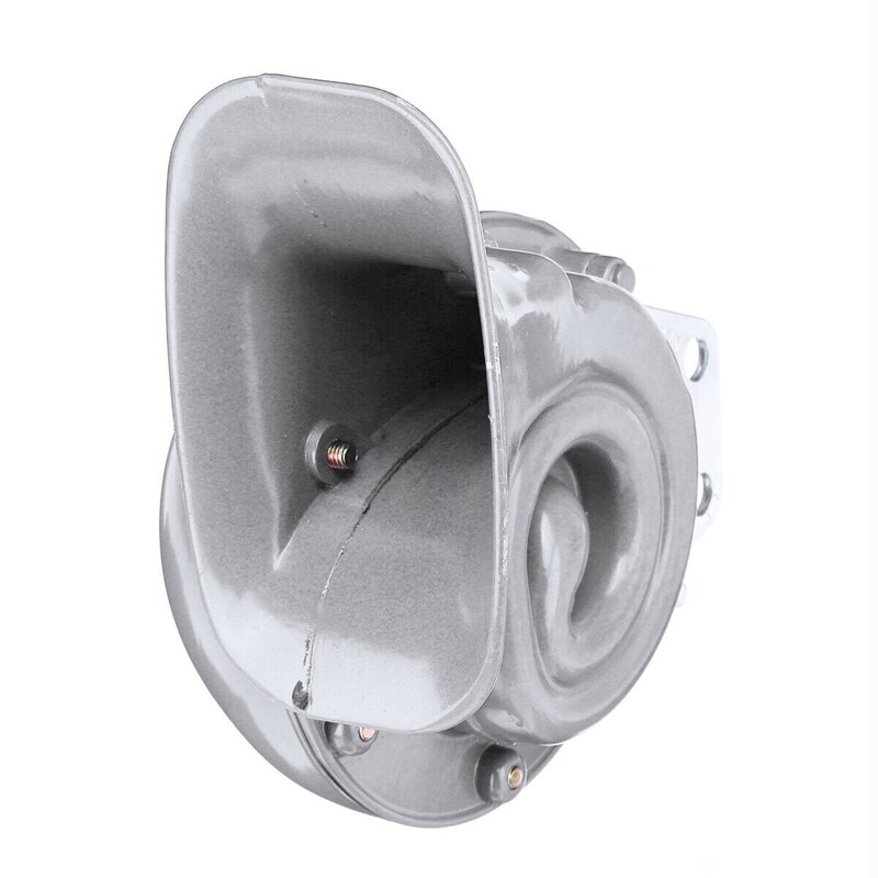 Universal Grey Loud Raging Sound 125Db 12V Electric Snail Air Horn Car Motorcycle Boat