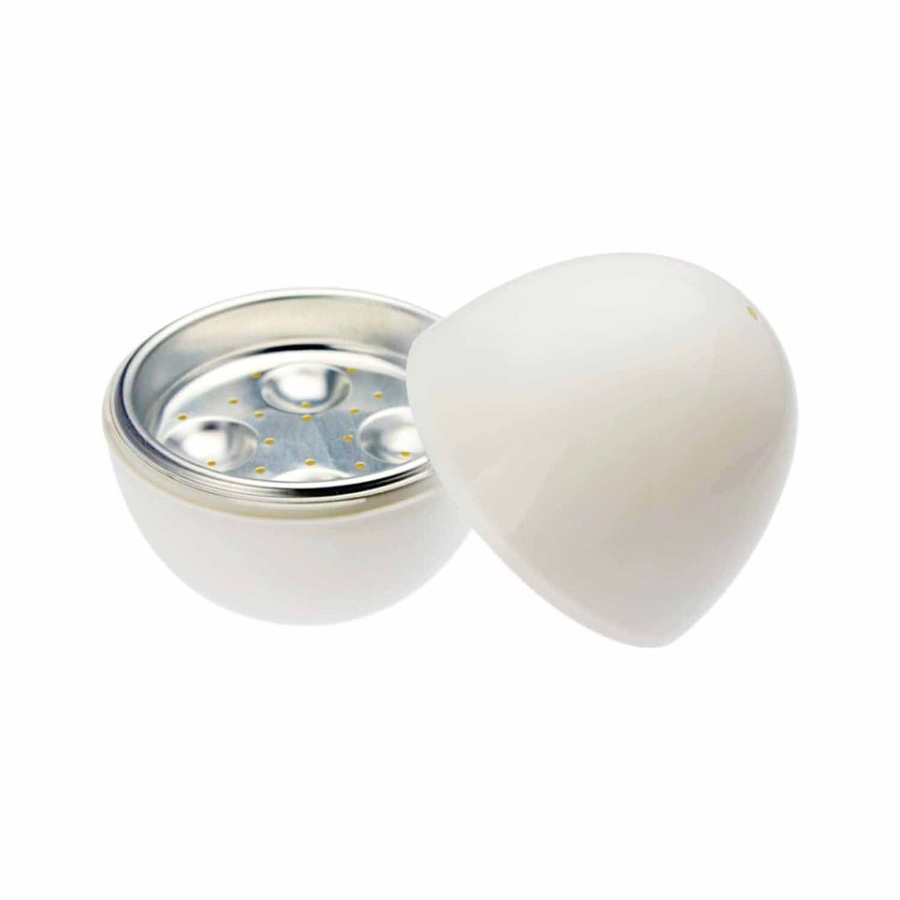 oeuf en forme de micro-ondes oeuf cuiseur Portable 4 oeufs chaudière braconnier maison appareils de cuisine cuisine Gadget outil: Default Title