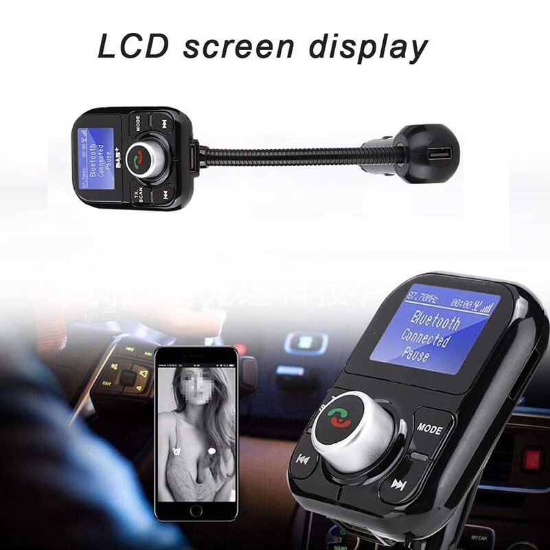 Car Digital Radio Receiver, , Car DAB Support HFP/HSP, A2DP/AVRCP for DSP，FM Bluetooth MP3 Player with LCD Screen Display