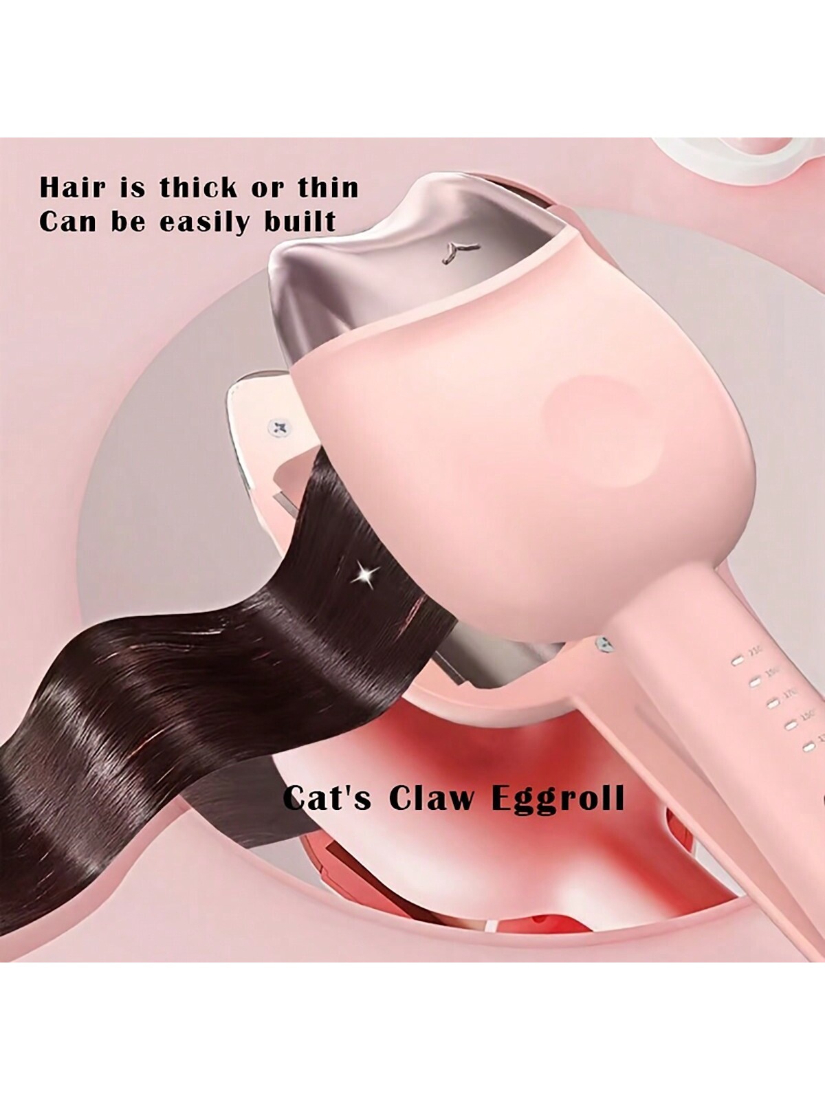 32mm Haar Krultang Keramische Krultang Grote Golf Diep Golvend Spalk Loempia's Elektrische Snelle Automatische Haarplaat Styling Tools