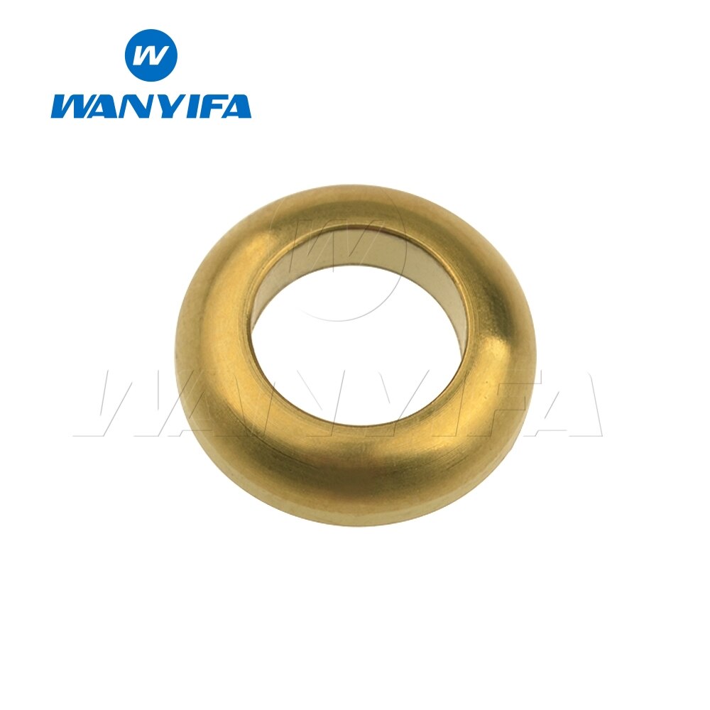 Arandelas de freno de disco de bicicleta de montaña BMX, arandela de aleación de titanio, cóncavo y convexo, pinza de freno hidráulico, Junta Ti: Gold Convex