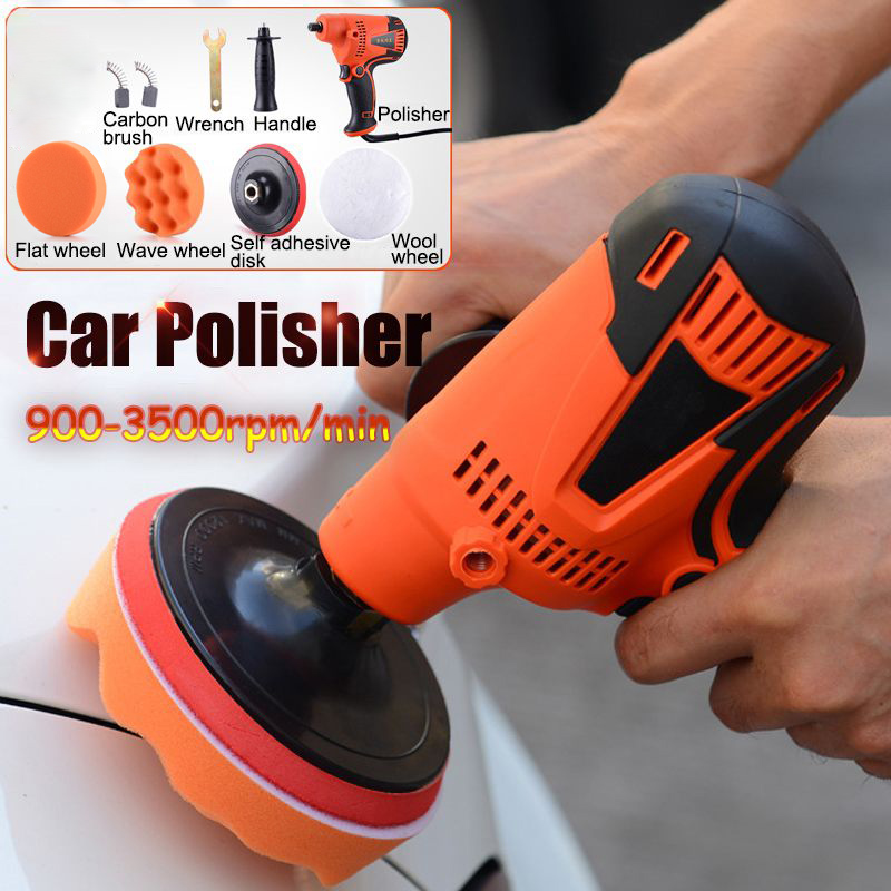 Bilpleje værktøj sæt bil polering justerbar hastighed poler maskine voks poler maskine til bil elektrisk gulv poler sliber